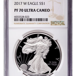 2017-W Proof Silver Eagle NGC PF70