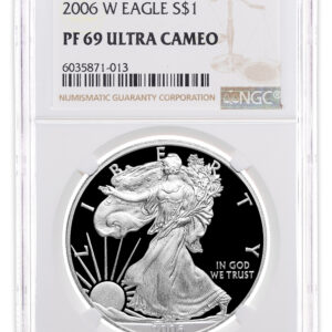 2006-W Proof Silver Eagle NGC PF69