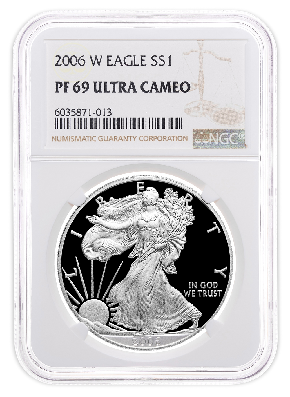 2006-W Proof Silver Eagle NGC PF69