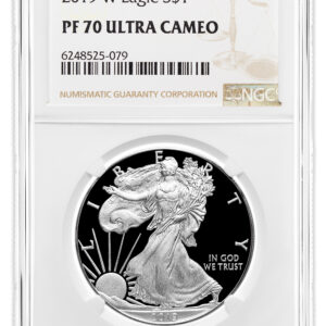2019-W Proof Silver Eagle NGC PF70