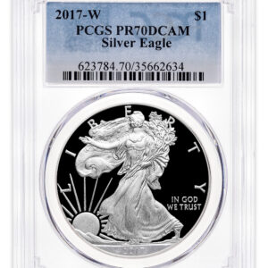 2017-W Proof Silver Eagle PCGS PR70