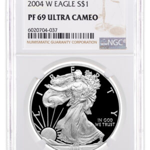 2004-W Proof Silver Eagle NGC PF69