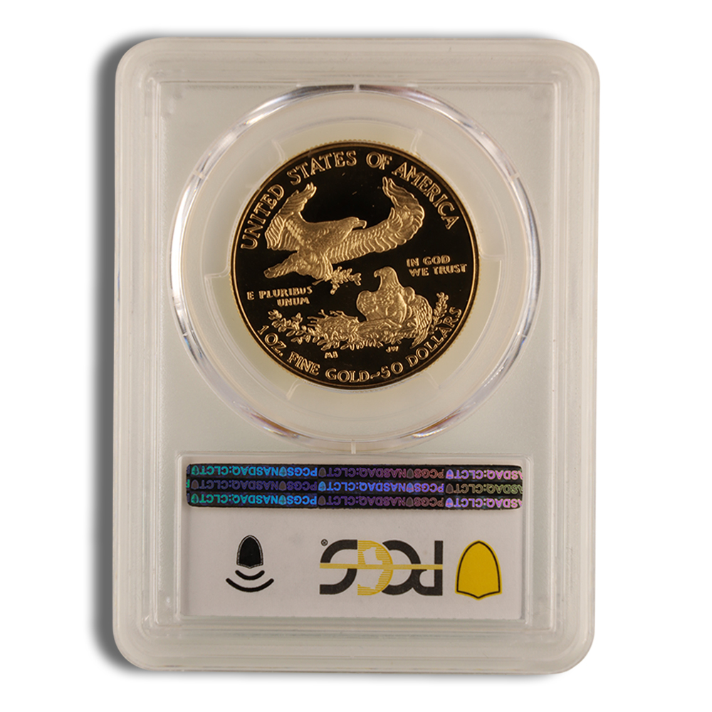 2018-W 1 oz Proof Gold Eagle $50 PCGS PR70
