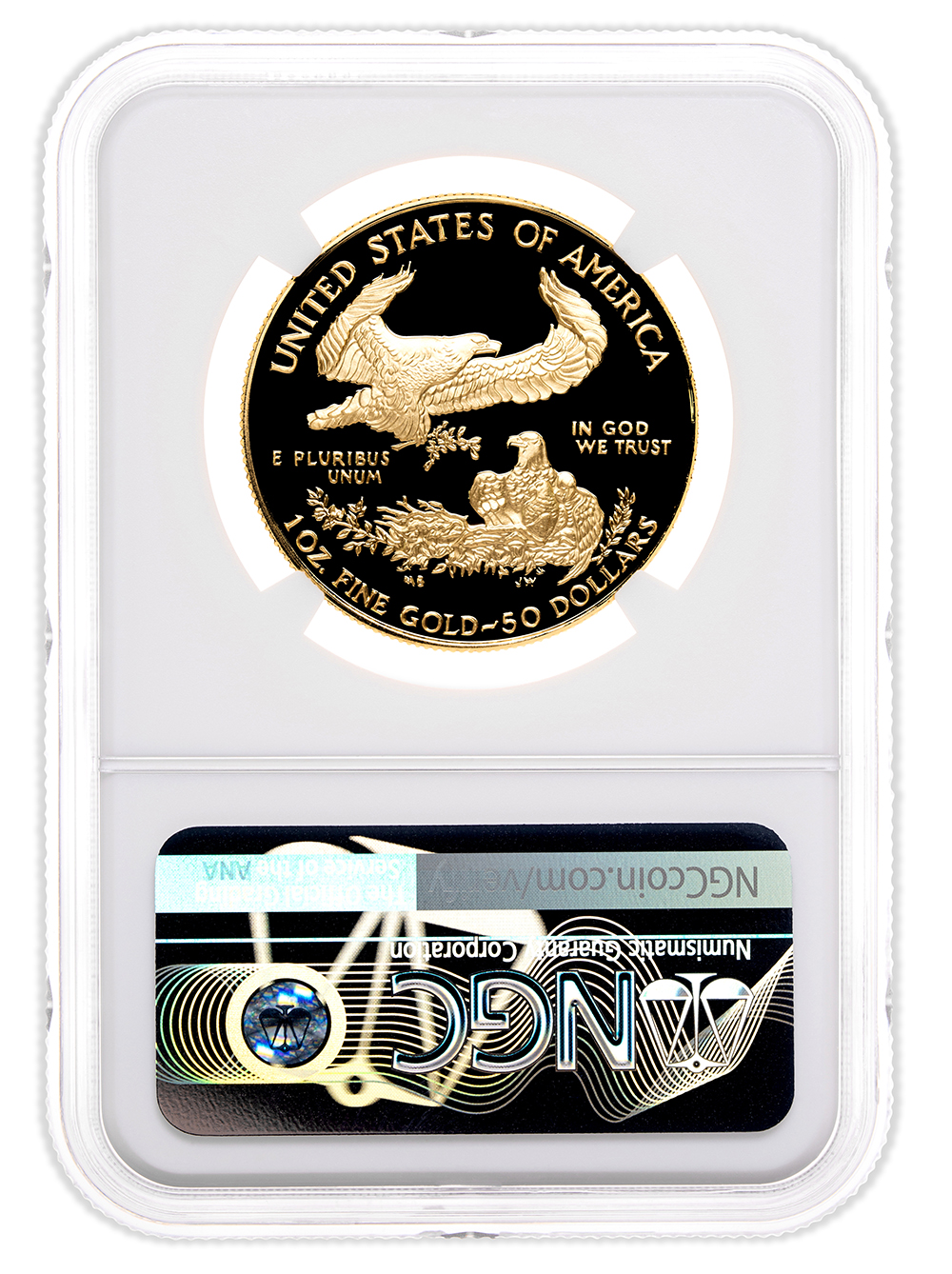 2016-W 1 oz Proof Gold Eagle $50 NGC PF70
