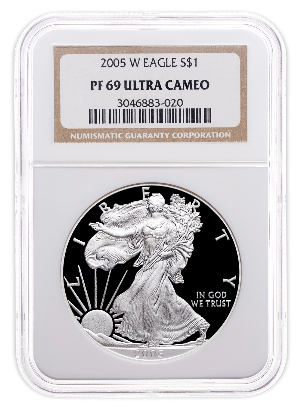 2005-W Proof Silver Eagle NGC PF69
