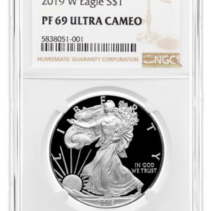 2019-W Proof Silver Eagle NGC PF69
