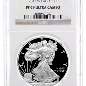 2012-W Proof Silver Eagle NGC PF69