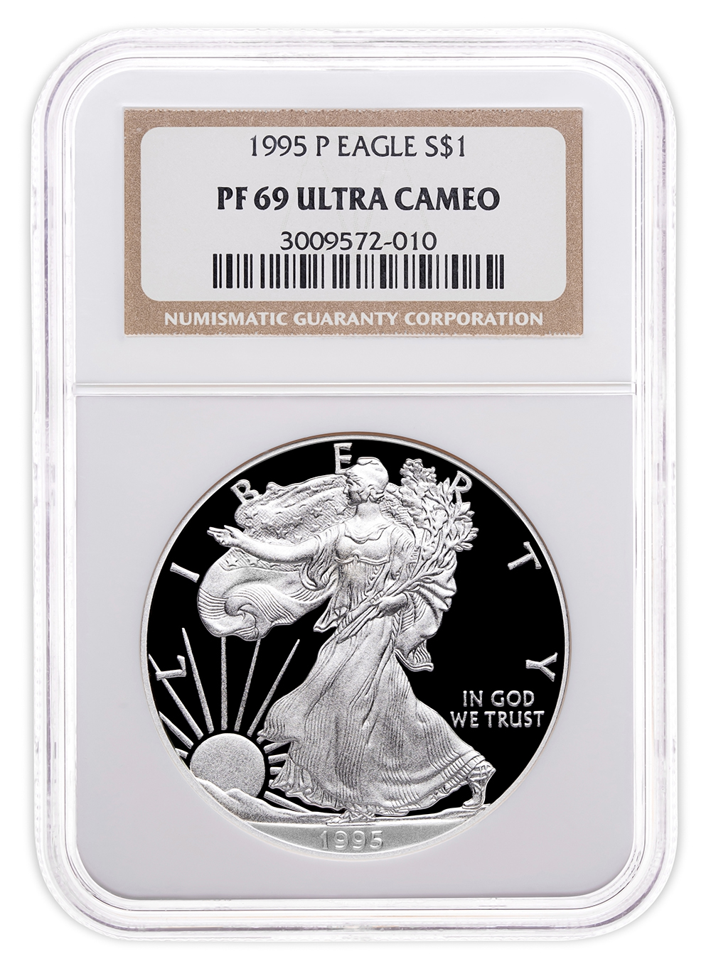 1995-P Proof Silver Eagle NGC PF69