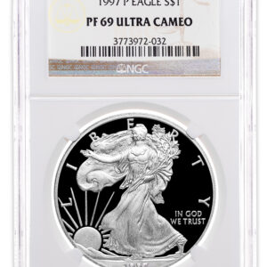 1997-P Proof Silver Eagle NGC PF69