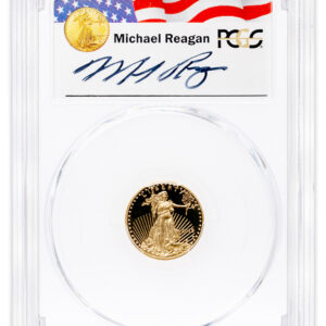 2015-W 1/10 oz Proof Gold Eagle $5 PCGS PR70