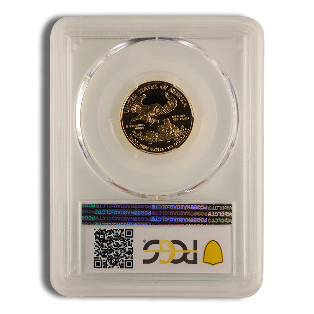 2018-W 1/4 oz Proof Gold Eagle $10 PCGS PR70