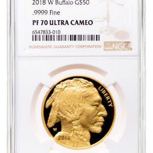 2018-W $50 Proof Gold Buffalo NGC PF70