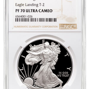2021-W Proof Silver Eagle NGC PF70 – Type 2