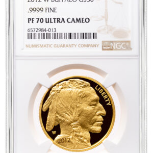 2012-W $50 Proof Gold Buffalo NGC PF70