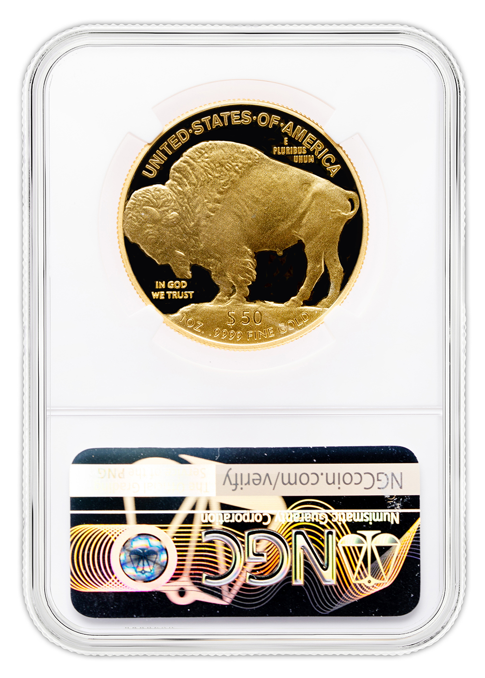 2018-W $50 Proof Gold Buffalo NGC PF70