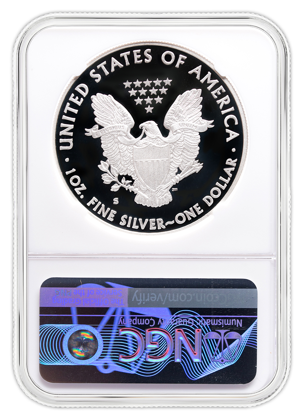 2012-S Proof Silver Eagle 75th Anniv NGC PF70 Anni Set Designation