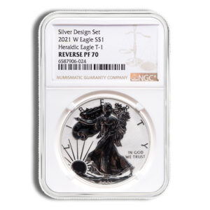 2021-W Reverse Proof Silver Eagle NGC PF70 – Type 1