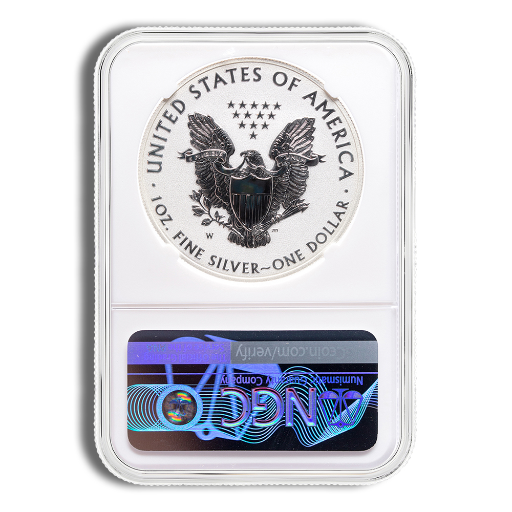 2021-W Reverse Proof Silver Eagle NGC PF70 - Type 1