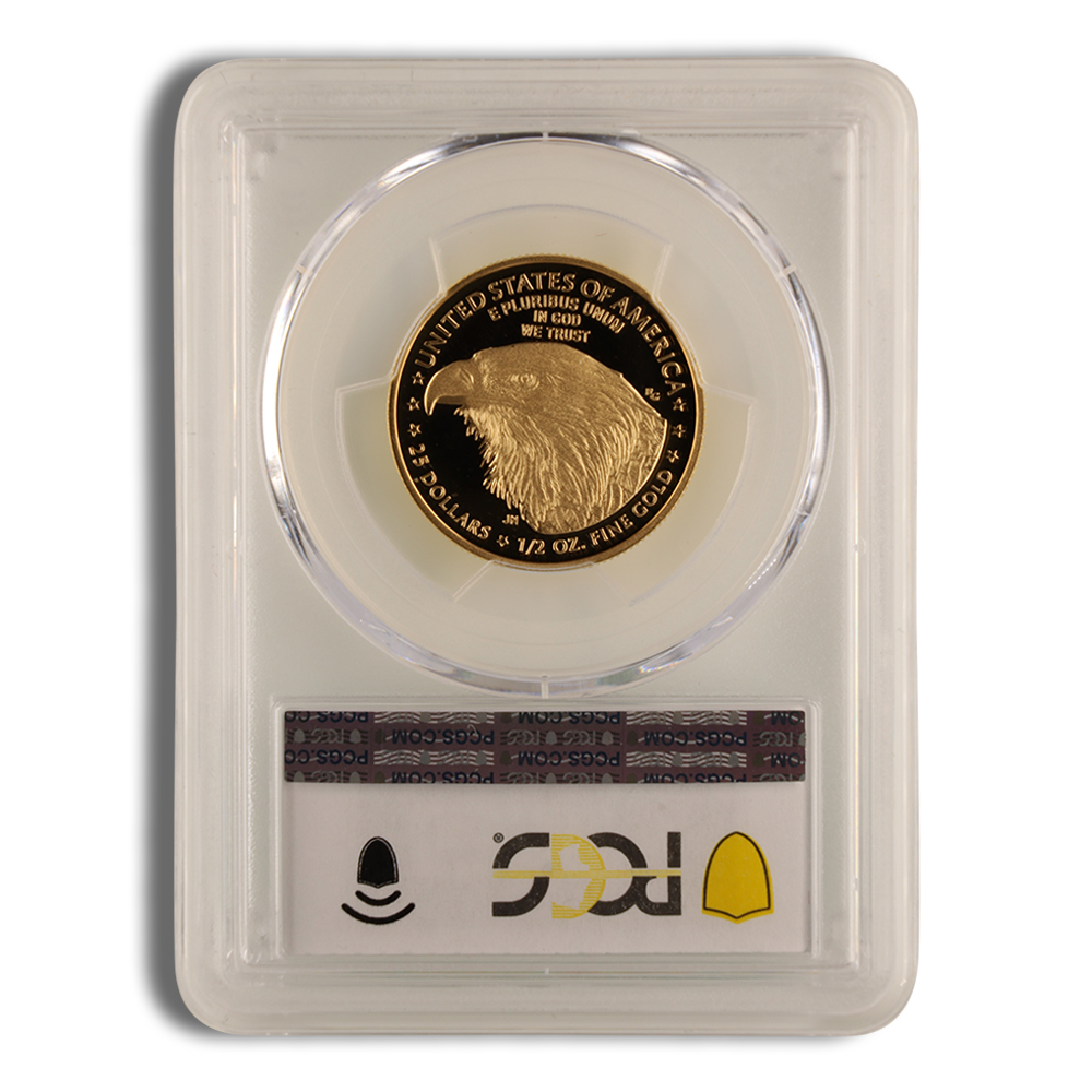 2021-W 1/2 oz Proof Gold Eagle $25 PCGS PR70 - Type 2