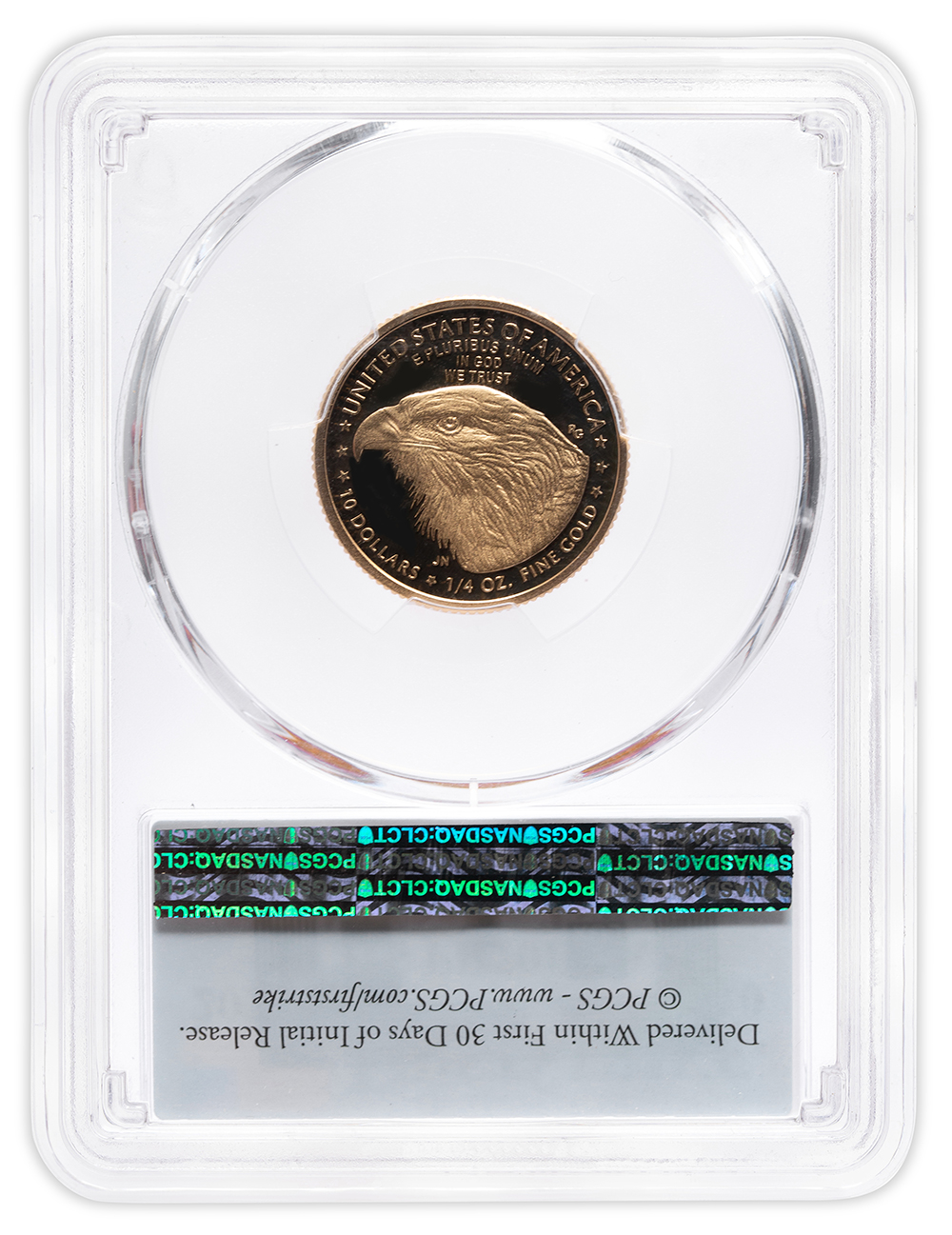 2021-W 1/4 oz Proof Gold Eagle $10 PCGS PR70 FS - Type 2