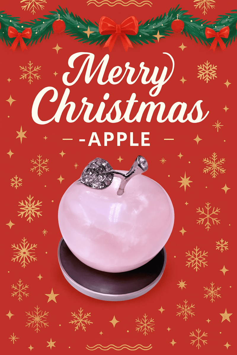 2025 Truth Guard Rose Quartz Christmas Apple 2 oz Silver Coin