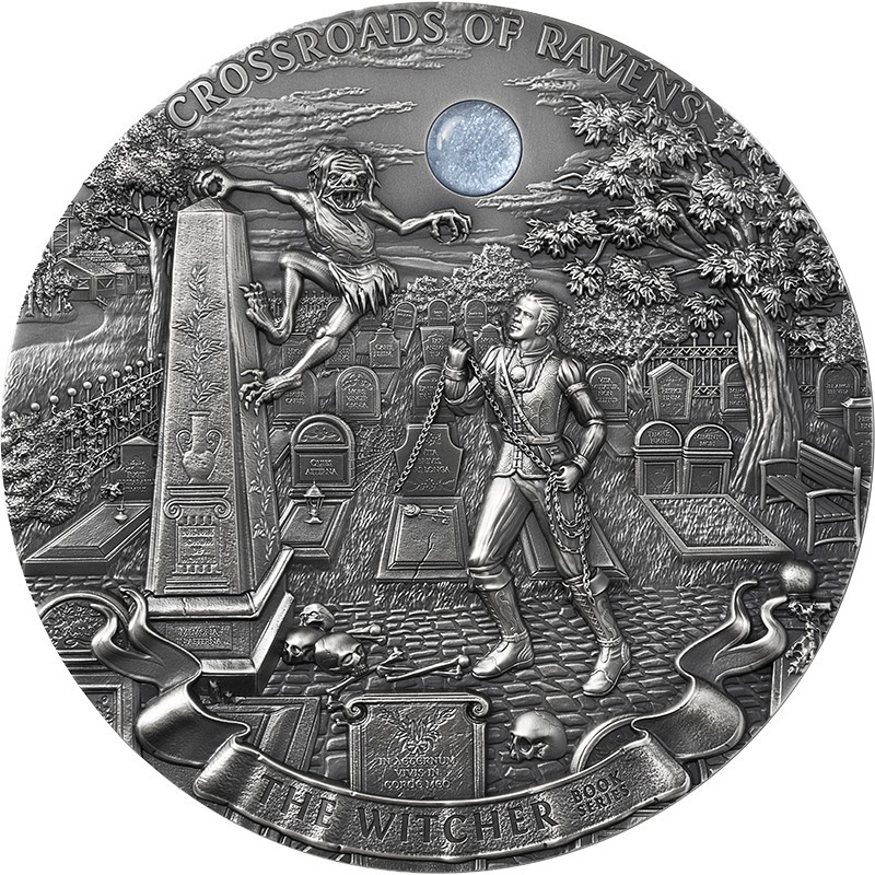 witcher crossroads ravens kilo silver coin